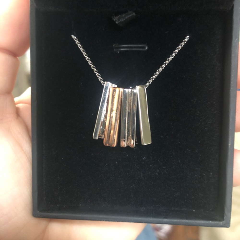 LOVE necklace,new in box,Secret message 3D letters